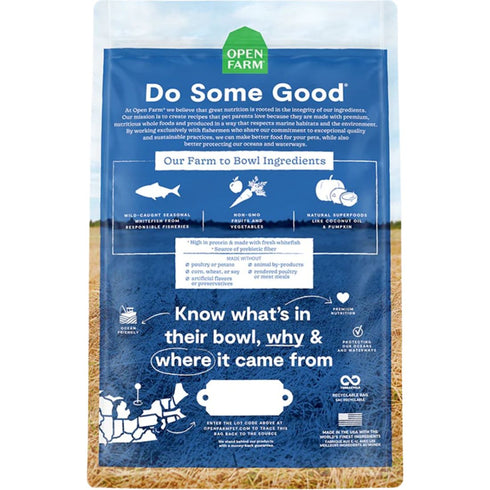 Open Farm Catch-of-the-Season Whitefish Grain-Free Dry Dog Food 22lb - Poudre Pet and Feed Supply
